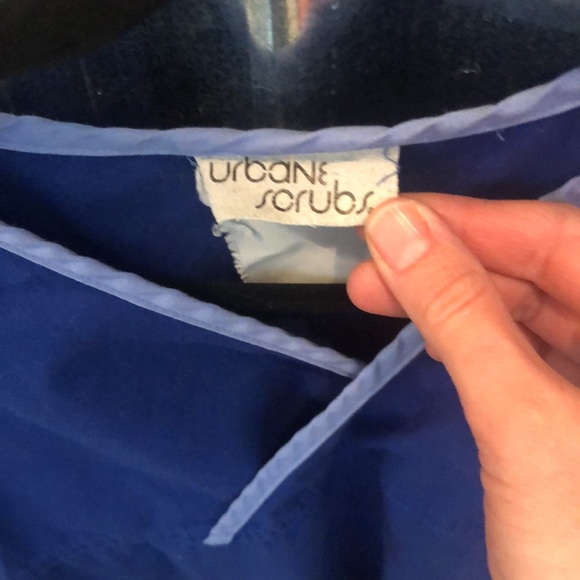 URBANE scrub top blue XS - Picture 2 of 2